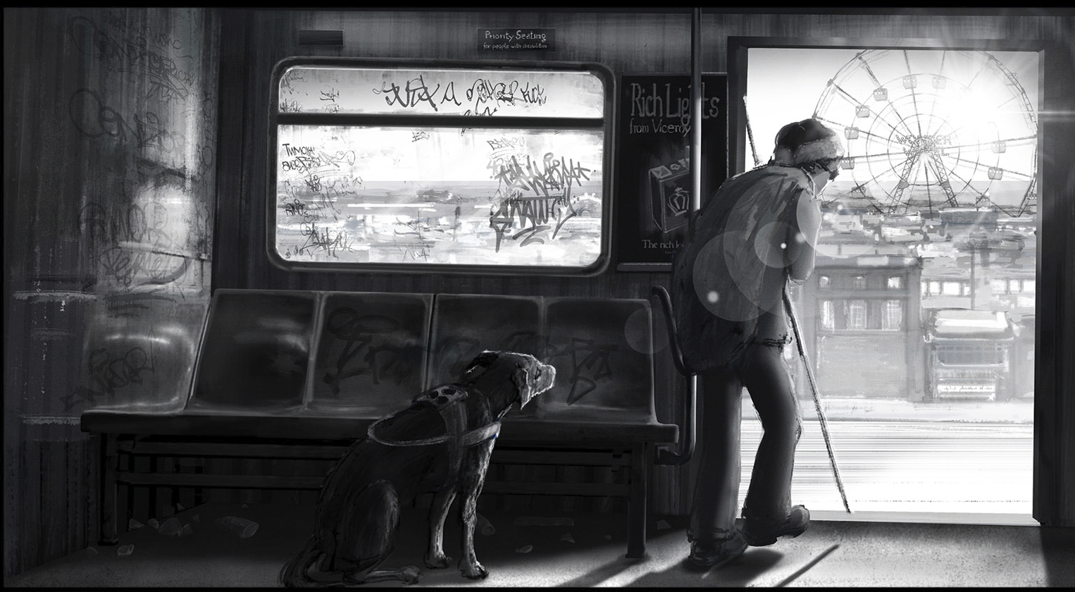 Timbuktu - Willy on the train